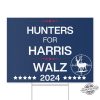 Hunters For Harris Yard Sign Harris For President Yard Sign Democrat Garden Sign Tim Walz Garden Sign Made In Usa trendingnowe 1