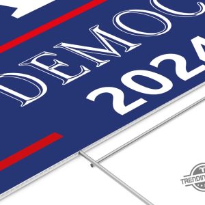 Save Democracy Yard Sign Harris Walz Sign Harris For President Yard Sign Democrat Garden Sign Tim Walz Garden Sign Made In Usa trendingnowe 3