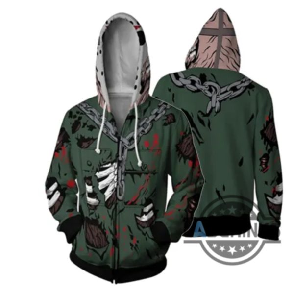 horror movie friday the 13th jason voorhees jacket cosplay halloween costume