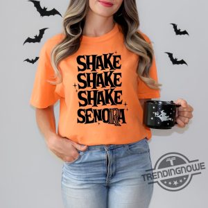 Shake Shake Shake Senora Shirt Beetlejuice T Shirt Funny Halloween T Shirt Halloween Womens Shirt Halloween Movie Shirt trendingnowe 2