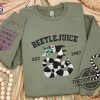 Beetlejuice Embroidered Shirt Snake Halloween Sweatshirt Embroidered Horror Snake Sweatshirt Halloween T Shirt trendingnowe 1