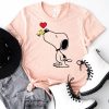 Snoopy Hug Woodstock Shirt Snoopy Love Woodstock Tshirt The Peanuts T Shirt revetee 1