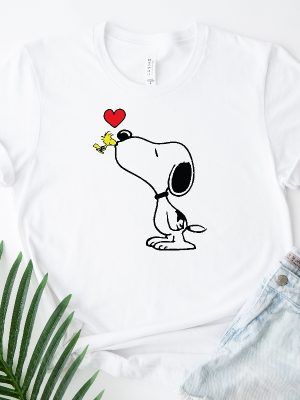 Snoopy Hug Woodstock Shirt Snoopy Love Woodstock Tshirt The Peanuts T Shirt revetee 4