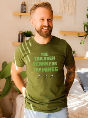 The Children Yearn For The Mines Minecraft T Shirt Minecraft Gamer T Shirt I Love Miners Minecraft Shirt revetee 4