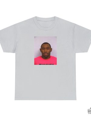 Tyler The Creator Mugshot Unisex Heavy Cotton Tee Tyler The Creator Mugshot Shirt revetee 2