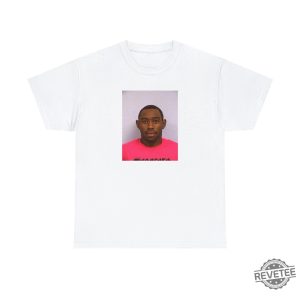 Tyler The Creator Mugshot Unisex Heavy Cotton Tee Tyler The Creator Mugshot Shirt revetee 3