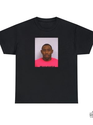 Tyler The Creator Mugshot Unisex Heavy Cotton Tee Tyler The Creator Mugshot Shirt revetee 4