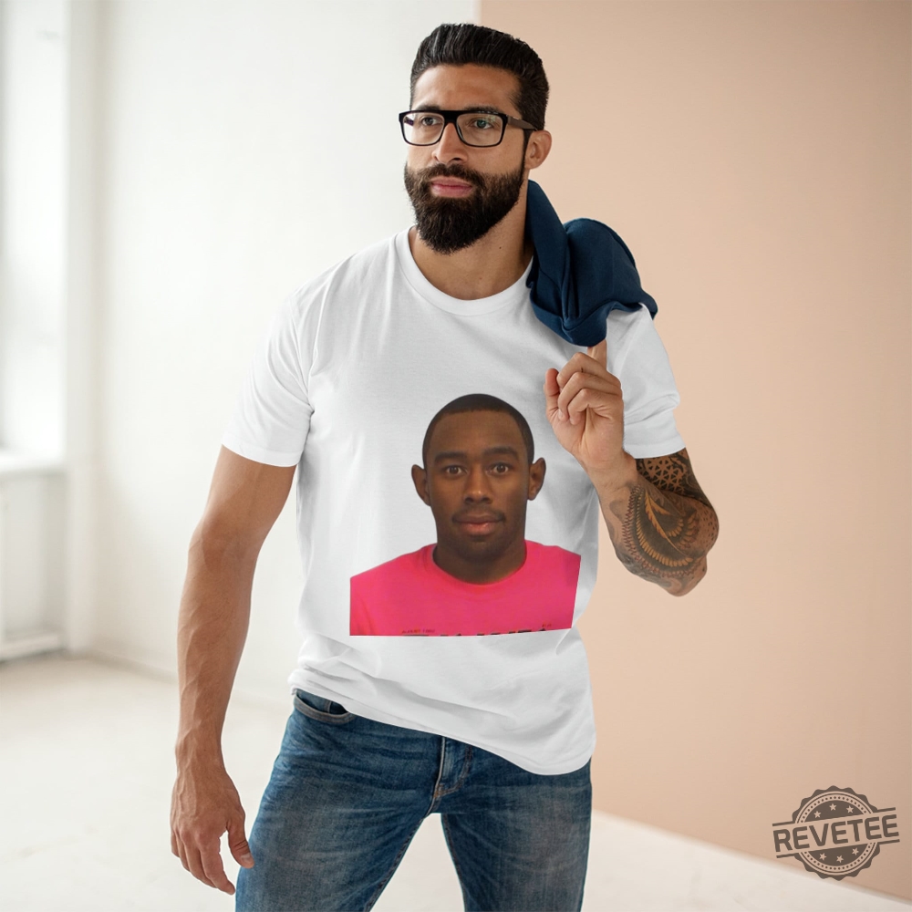 Tyler The Creator Mugshot Meme Tee Tyler The Creator Mugshot Shirt