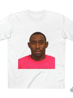 Tyler The Creator Mugshot Meme Tee Tyler The Creator Mugshot Shirt revetee 2