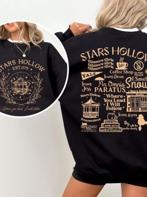 Lukes Stars Hollows Sweatshirt Autumn Festival Sweatshirt Stars Hollow First Weekend Of November revetee 4