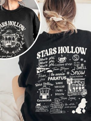 Stars Hollow Where You Lead I Will Follow Shirt Stars Hollow Sweatshirt Stars Hollow Shirt revetee 2