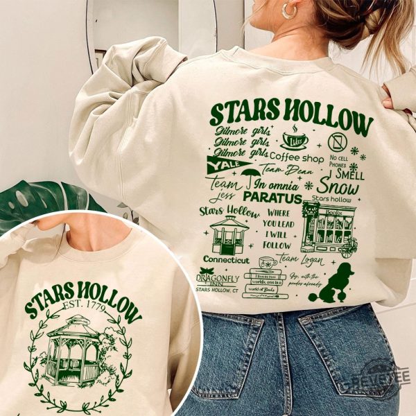 Stars Hollow Where You Lead I Will Follow Shirt Stars Hollow Sweatshirt Stars Hollow Shirt revetee 4