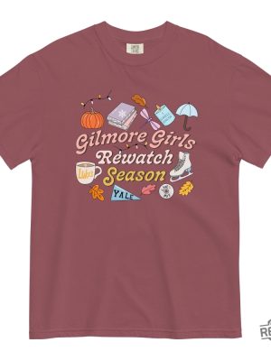 Gilmore Girls Rewatch Season Shirt Stars Hollow Shirt Lukes Coffee Shirt revetee 4