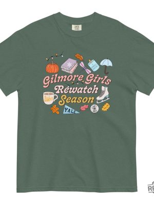 Gilmore Girls Rewatch Season Shirt Stars Hollow Shirt Lukes Coffee Shirt revetee 5