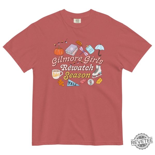 Gilmore Girls Rewatch Season Shirt Stars Hollow Shirt Lukes Coffee Shirt revetee 6