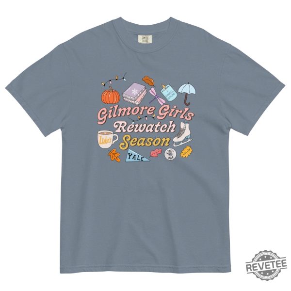 Gilmore Girls Rewatch Season Shirt Stars Hollow Shirt Lukes Coffee Shirt revetee 7