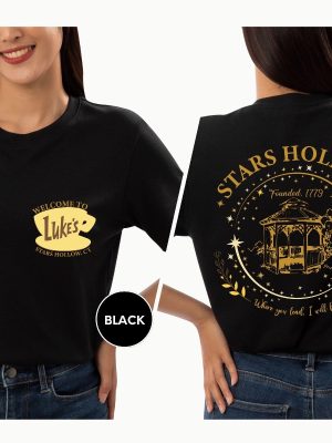 Stars Hollow Shirt Gilmore Girls Tv Series Tee Where You Lead I Will Follow Shirt Lukes Diner Tshirt revetee 2