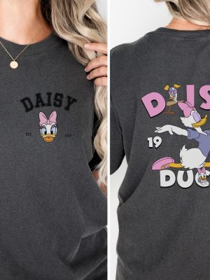 Retro Daisy Duck T Shirt Daisy Duck Trip Shirt Daisy Duck Shirt revetee 3