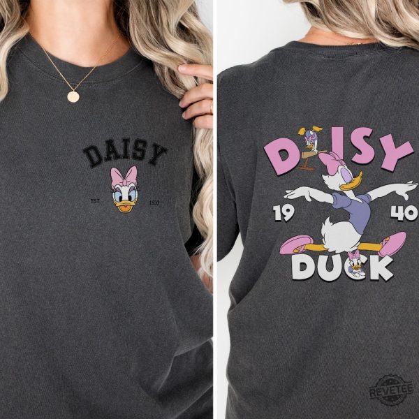 Retro Daisy Duck T Shirt Daisy Duck Trip Shirt Daisy Duck Shirt revetee 3