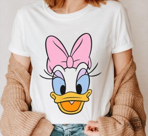 Daisy Duck Big Face Shirt Mickey And Friends T Shirt Donald Duck Tee Daisy Duck Shirt revetee 2