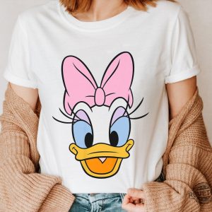 Daisy Duck Big Face Shirt Mickey And Friends T Shirt Donald Duck Tee Daisy Duck Shirt revetee 2