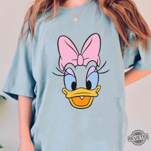 Daisy Duck Big Face Shirt Mickey And Friends T Shirt Donald Duck Tee Daisy Duck Shirt revetee 4