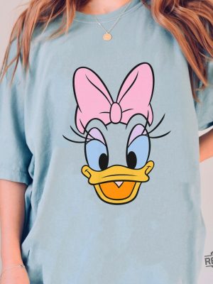 Daisy Duck Big Face Shirt Mickey And Friends T Shirt Donald Duck Tee Daisy Duck Shirt revetee 4