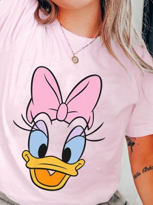 Daisy Duck Big Face Shirt Mickey And Friends T Shirt Donald Duck Tee Daisy Duck Shirt revetee 5