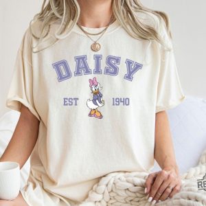 Retro Daisy Duck T Shirt Daisy Duck Trip Shirt Daisy Est 1940 Shirt Daisy Duck Shirt revetee 4