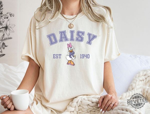 Retro Daisy Duck T Shirt Daisy Duck Trip Shirt Daisy Est 1940 Shirt Daisy Duck Shirt revetee 4