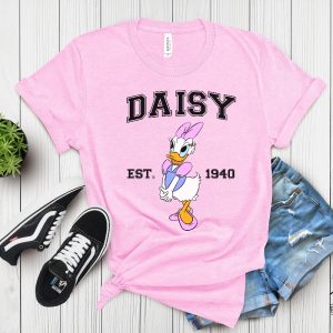 Disney Daisy Duck T Shirt Disneyland Trip Shirt Disneyland Vacation Gift Shirt Daisy Duck Shirt revetee 4