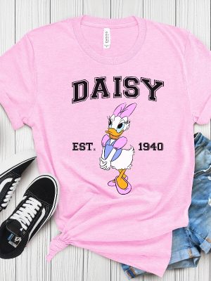 Disney Daisy Duck T Shirt Disneyland Trip Shirt Disneyland Vacation Gift Shirt Daisy Duck Shirt revetee 4