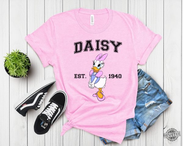 Disney Daisy Duck T Shirt Disneyland Trip Shirt Disneyland Vacation Gift Shirt Daisy Duck Shirt revetee 4