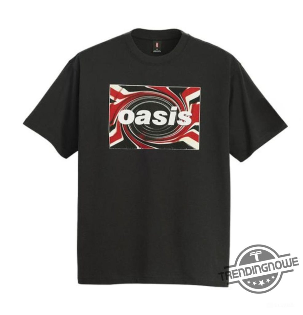 Oasis Shirt Levis Oasis Union Jack T Shirt Oasis Anniversary Shirt Oasis Tickets 2025 trendingnowe 1