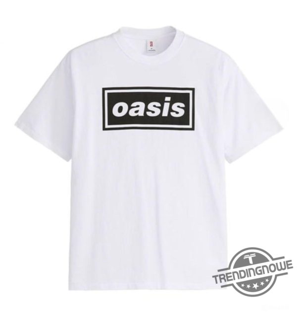 Oasis Shirt Levis Oasis Deca Logo T Shirt Oasis Anniversary Shirt Oasis Tickets 2025 trendingnowe 1