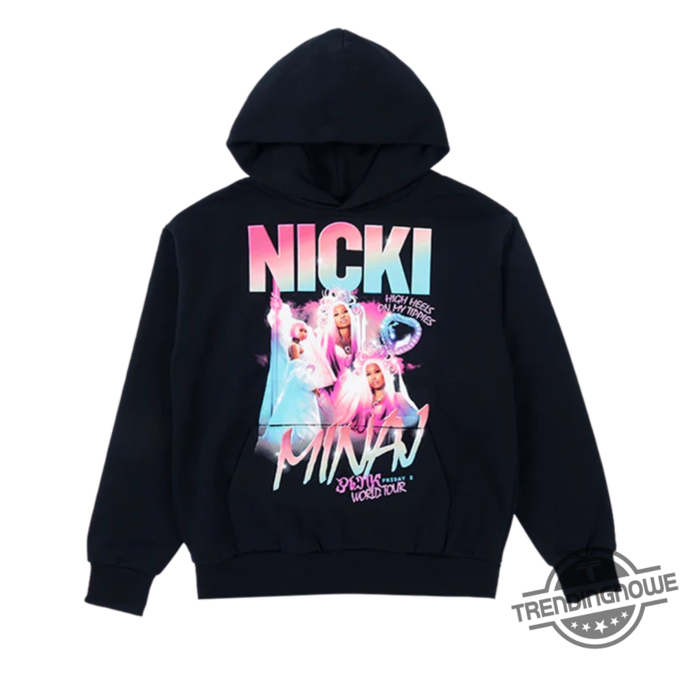 Nicki Minaj Shirt 2024 Nicki Minaj Tour T Shirt Nicki Minaj Pink Friday 2 Concert Shirt Rapper Nicki Minaj Shirt