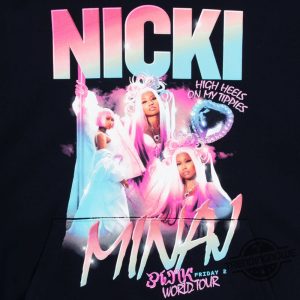 Nicki Minaj Shirt 2024 Nicki Minaj Tour T Shirt Nicki Minaj Pink Friday 2 Concert Shirt Rapper Nicki Minaj Shirt trendingnowe 2