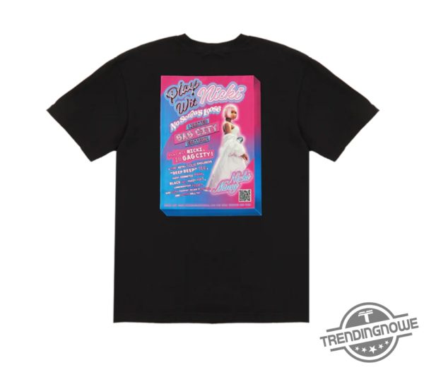 Play Wit Nicki Shirt Nicki Minaj Shirt 2024 Nicki Minaj Tour T Shirt Nicki Minaj Pink Friday 2 Shirt Rapper Nicki Minaj Shirt trendingnowe 2