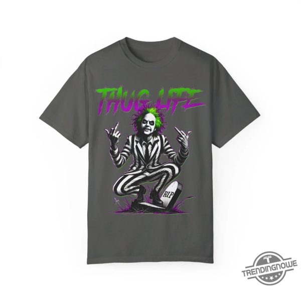 Thug Life Horror Shirt Thug Life Halloween Vibes T Shirt Horror Friend Halloween Killer Tee Scary Halloween Beetleguy Shirt trendingnowe 1