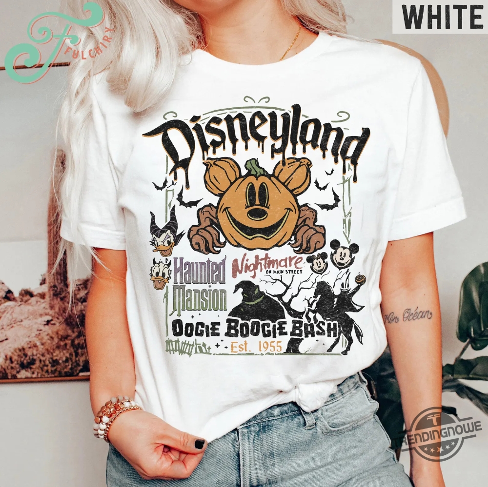 Disneyland Est 1955 Halloween Shirt Oogie Boogie Bash Shirt Nightmare On Main Street Shirt Disney Halloween Shirt