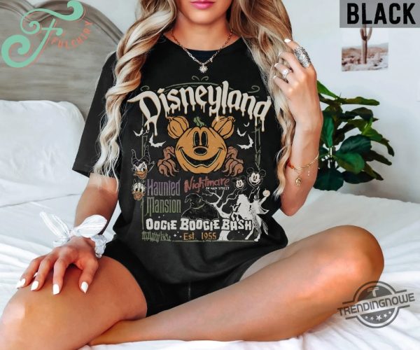 Disneyland Est 1955 Halloween Shirt Oogie Boogie Bash Shirt Nightmare On Main Street Shirt Disney Halloween Shirt trendingnowe 2