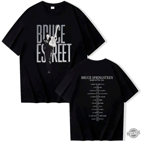 2024 Bruce Springsteen And E Street Tour Shirt Bruce Springsteen Fan Gift revetee 3