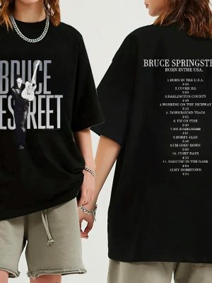 2024 Bruce Springsteen And E Street Tour Shirt Bruce Springsteen Fan Gift revetee 4