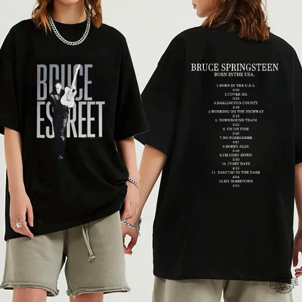 2024 Bruce Springsteen And E Street Tour Shirt Bruce Springsteen Fan Gift revetee 4