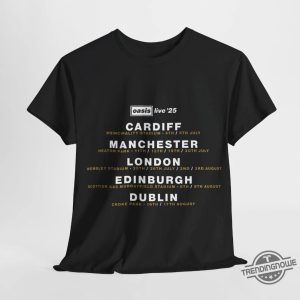 Oasis Live 25 Shirt Oasis Shirt Oasis Reunion T Shirt 2025 Tour Liam Gallagher Noel Gallagher Shirt Oasis T Shirt trendingnowe 2