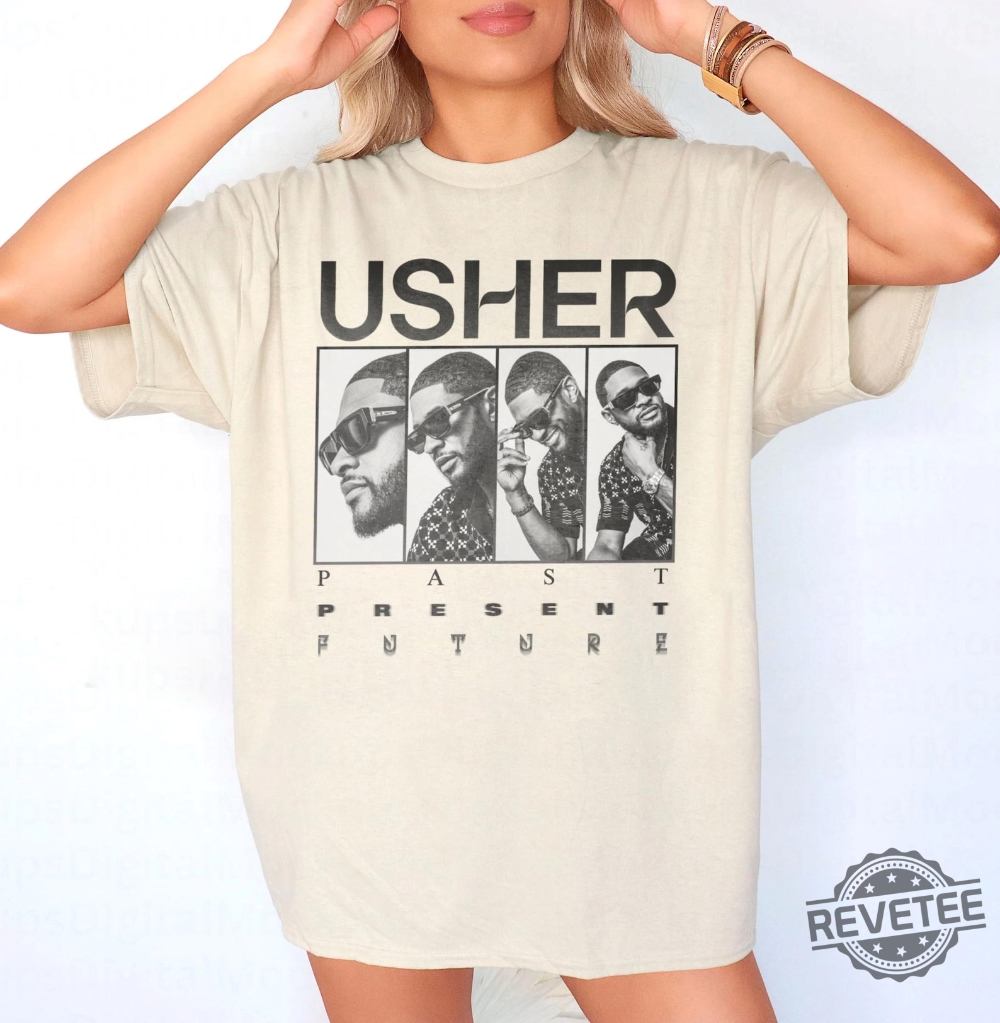 Usher Concert Shirt Vintage Usher Concert Shirt Usher Past Present Future Tour Shirt