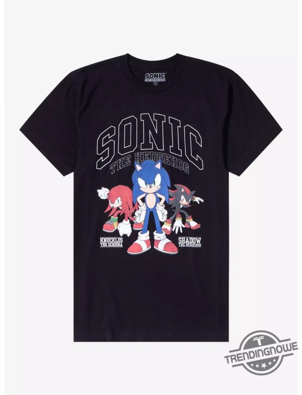 Shadow The Hedgehog Shirt Sonic The Hedgehog Varsity T Shirt trendingnowe 1