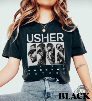 Usher Concert Shirt Vintage Usher Concert Shirt Usher Past Present Future Tour Shirt revetee 4