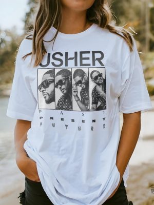 Usher Concert Shirt Vintage Usher Concert Shirt Usher Past Present Future Tour Shirt revetee 5