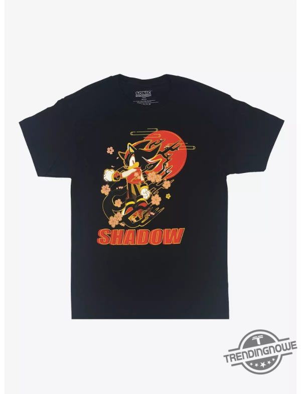 Shadow The Hedgehog Shirt Sonic The Hedgehog Shadow Sakura Boyfriend T Shirt trendingnowe 1